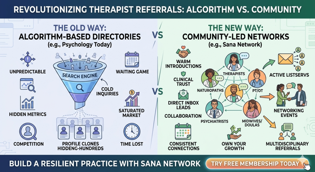 REVOLUTIONIZING THERAPIST REFERRALS