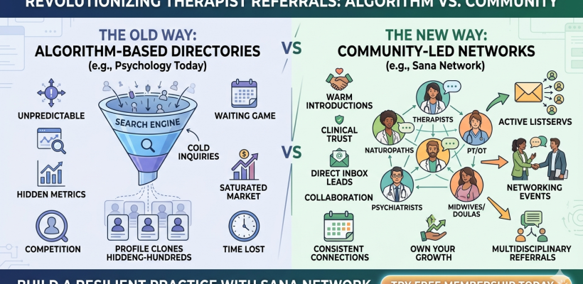 REVOLUTIONIZING THERAPIST REFERRALS